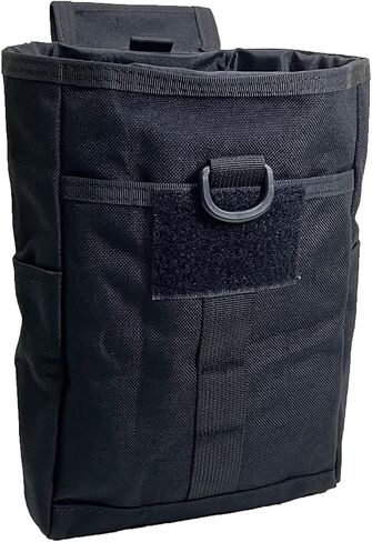 Tactical Molle Dump Pouch, Adjustable Drawstring Magazine Pouch, Roll Up Folding Mag Pouch Utility Waist Bag in Saudi Arabia