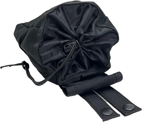 Tactical Molle Dump Pouch, Adjustable Drawstring Magazine Pouch, Roll Up Folding Mag Pouch Utility Waist Bag in Saudi Arabia