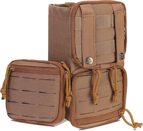 Dump Pouch, Tactical Molle Drawstring Magazine Dump Pouch, Adjustable Military Utility Belt Fanny Hip Holster Bag Outdoor Ammo Pouch in Saudi Arabia