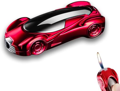 Funny Mini Car Lighter, Refillable Torch Lighter, Unique Gifts for Men Candle Lighter Camping Hiking Accessories Gear(No Butane Fuel) (#7) in Kuwait