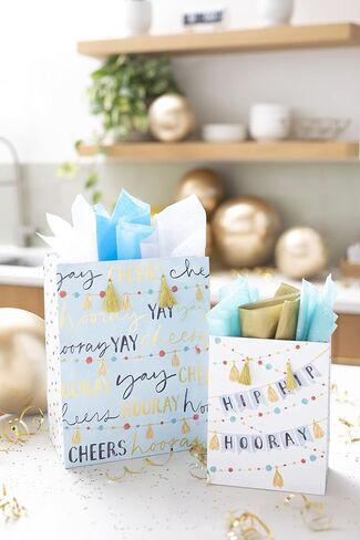 Papyrus 13" Large Gift Bag (Hooray) for Graduation, Birthdays and All Occasions (1 Bag) in Saudi Arabia