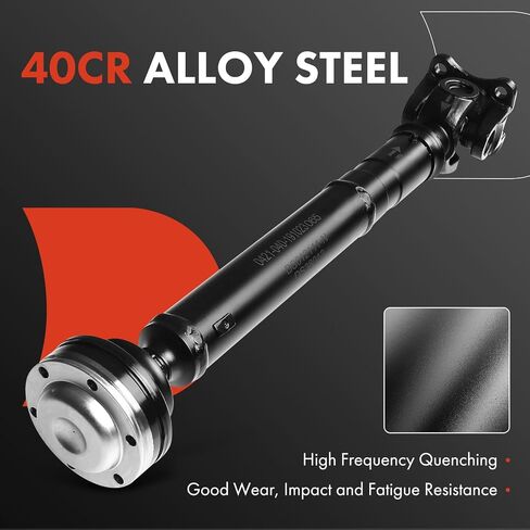 A-Premium [4WD] Front Complete Drive Shaft Prop Shaft Driveshaft Assembly Compatible with Dodge Dakota 2001-2007 & Mitsubishi Raider 2006-2007, Replace# 52105981AC in Saudi Arabia
