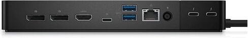 حزمة محطة إرساء WD22TB4 Thunderbolt من Dell للمستقبل/المكتب مع قاعدة توصيل عالمية WD22TB4 من Dell + محول طاقة 180 وات + كابل DisplayPort + قطعة قماش للتنظيف من الألياف الدقيقة + لوحة ماوس (متجددة) in Saudi Arabia