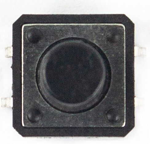 مفتاح زر الضغط اللمسي SMD 4PIN ON/Off مفتاح لمس أفقي صغير صغير لللحظة 12x12x12 مم (عبوة من 50 قطعة) in Kuwait