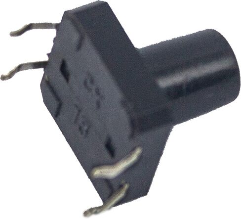 مفتاح زر الضغط اللمسي SMD 4PIN ON/Off مفتاح لمس أفقي صغير صغير لللحظة 12x12x12 مم (عبوة من 50 قطعة) in Kuwait