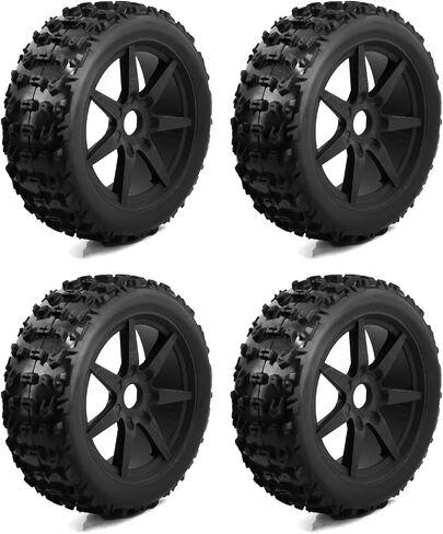 Felony Wheels Tires 17mm Hex Hub Upgrades Part for ARRMA 1/7 Felony Infraction Limitless 6S BLX 2.9 Tires in Saudi Arabia