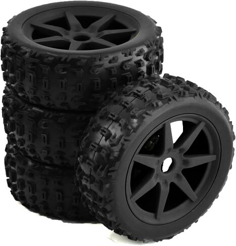 Felony Wheels Tires 17mm Hex Hub Upgrades Part for ARRMA 1/7 Felony Infraction Limitless 6S BLX 2.9 Tires in Saudi Arabia