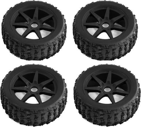 Felony Wheels Tires 17mm Hex Hub Upgrades Part for ARRMA 1/7 Felony Infraction Limitless 6S BLX 2.9 Tires in Saudi Arabia