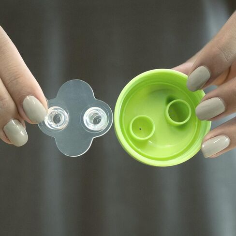 green sprouts Non-spill Sippy Cup | One-way valve for easy transition from bottle | Prevents leaks & encourages sucking, Firm spout made from safer plastic, Dishwasher safe in Saudi Arabia