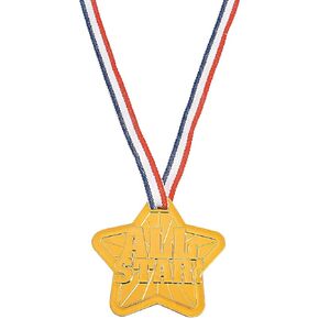 Fun Express - Star Shaped Medal - Stationery - Awards - Medals - 12 Pieces