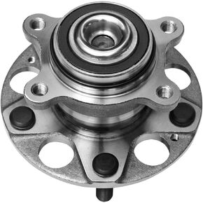 512256 Rear Wheel Hub and Bearing Assembly Compatible With 2006 07 08 09 10 2011 Ho-nda Civic (DX,LX,Si,EX,GX) /2006-2011 Ac-ura CSX [5 Lug Hub]
