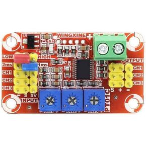 1Pcs DC 5V-15V 3-Channel Analog Voltage Signal to RC PWM Signal Servo ESC Control DIY