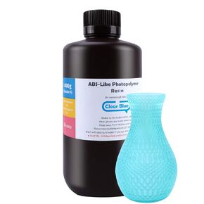 ELEGOO ABS-Like 3D Printer Resin, 405nm UV-Curing LCD Resin High Precision Fast Curing Non-Brittle Standard Photopolymer Resin for LCD Printing White 1000G