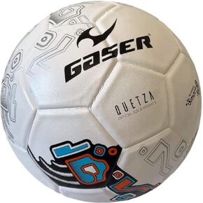 Gaser Laminated Soccer Ball Official Measures No.5 Quetza (Blue)