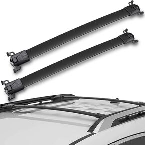 ECCPP Kayak Roof Rack Crossbars Fit for 2010 2011 2012 2013 2014 2015 2016 2017 for GMC Terrain/for Chevrolet Equinox,Aluminum Cargo Rack Cargo Rack
