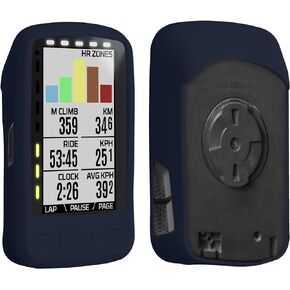 kwmobile Case Compatible with Wahoo Elemnt Roam - Case Soft Silicone Bike GPS Protective Cover - Black
