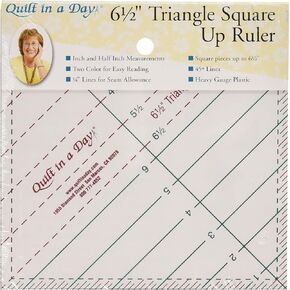 Quilt In A Day Triangle Square Ruler, 1-Pack, Original Version