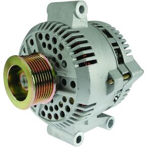 New Alternator Compatible With Ford V8 7.3L Super Duty F-250 95-96, F-350 95-97, E-450 E-550 Super Duty 2003, E-450 Econoline Super Duty 00-02, E-550 Econoline Super Duty 2002 F5UU10300BA F6UU10300EA