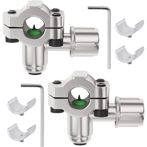 2 Pcs BPV31 Bullet Piercing Tap Valve Kits,Fit For AC System 1/4,5/16,3/8 Pipes