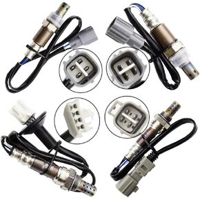 4x Oxygen Sensor For 2004 2005 2006 Toyota Sienna 3.3L Upper Lower Upstream + Downstream