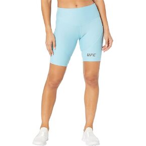 UFC 9" Extreme Workout Shorts for Women – Mid-Rise Waistline – Left Media Pocket – Exposed Seams - Polyester