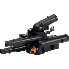 TRQ Thermostat Housing Compatible with Hyundai Santa Fe Sonata Tucson Optima Sorento Sportage