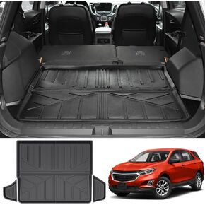 Cargo Mat Fit for 2018-2024 Chevrolet Equinox&GMC Terrain Backrest Mat TPE Material Cargo Liner for 2018-2024 Chevy Equinox/GMC Terrain(Backrest Mat)