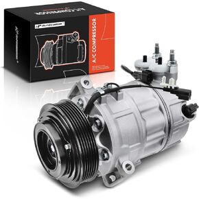 A-Premium AC Compressor with Clutch Compatible with Volvo XC60 2.0L 2015-2017, XC90 2.0L 2017-2019, S60 2.0L 2017-2018, XC70 2015-2016, S80 S90 V60 V90 & More