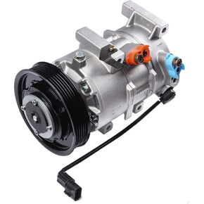 ECCPP A/C Compressor 2012-2016 Fit for Hyundai Accent 2012-2015 for Kia Rio 1.6L CO 20765C Air Conditioning Compressor