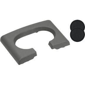 Center Console Cup Holder Replacement Pad Black Compatible with Ford F150 2004-2014 Center Console Cup Holder Pad