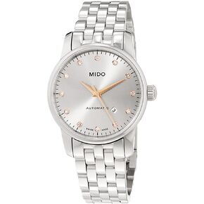 Mido Baroncelli - Swiss Automatic Watch for Women - Silver Dial - Case 29mm - M76004671