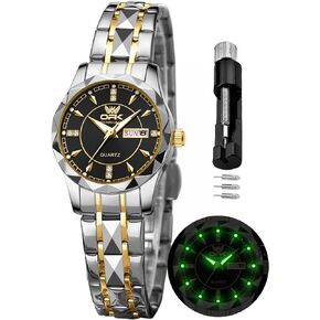 Watches for Women Quartz Date Waterproof Stainless Steel Classic Ladies Watch Fashion
