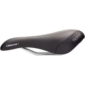 Terry Liberator Y Bike Saddle - Mountain Bicycle Seat for Men - Flexible & Comfortable, Black Dura-Tek Cover