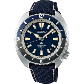 Seiko PROSPEX Nylon Band Analog Watch for Men Blue Dial SRPG15J1, Blue, Blue, Strap