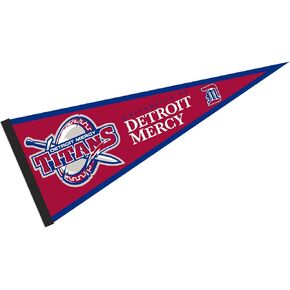 College Flags & Banners Co. Detroit Mercy Titans Pennant