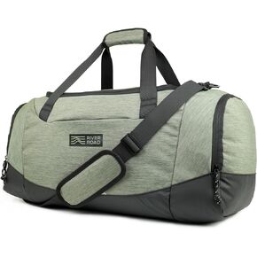 RIVER ROAD Movex 33L Medium Duffel Bag - Scratch-Resistant Sports and Travel Bag for Men and Women (Dark Gray)