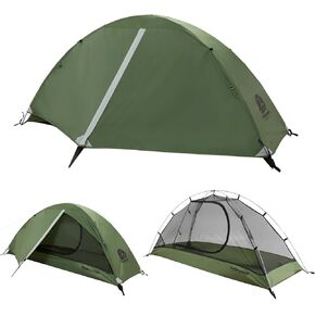 1-Person Backpacking Tent for Camping - Ultralight & Waterproof Outdoor Camping Tent One Person, Easy Set Up Compact Single Person Tent, Lightweight One Man Tents for Hiking by Underwood Aggregator
