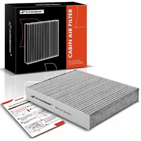 A-Premium Cabin Air Filter with Activated Carbon Compatible with Porsche 911 2012-2019, Boxster 2013-2016, Cayman 2014-2016, 718 Boxster 2017-2020 2.0L 2.5L, 718 Cayman 2017-2021