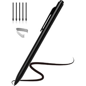 EMR Stylus Compatible with Remarkable 2, Replacement Digital Pen with Eraser, 4096 Pressure Levels, Palm Rejection, Tilt Support, for Remarkable/Samsung/Wacom/Onyx EMR Devices-with 5 Pen Tips