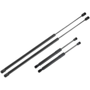 Set of 4 Rear Window Glass and Tailgate Lift Support Gas Struts Spring for Chevrolet Trailblazer GMC Envoy Oldsmobile Saab Isuzu Buick
