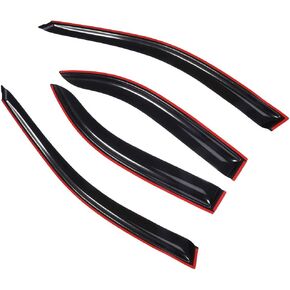 cciyu Side Window Deflector Window Deflector Sun Rain Guard 4Pcs Set Replacement fit for 2002-2006 For Toyota Camry