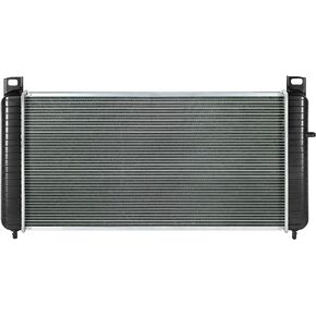 BDFHYK CU2423 Radiator Compatible with Cadillac Chevrolet GMC Hummer Full Aluminum Engine Coolant Radiator Replace 2423 8012423