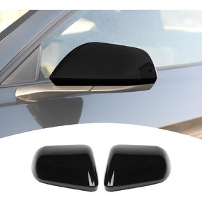 for Mustang Side Mirror Cover Trim Carbon Fiber for Ford Mustang 2015-2024 Carbon Fiber Exterior Accessories 2pcs (Not for Mirror with Turn Light)