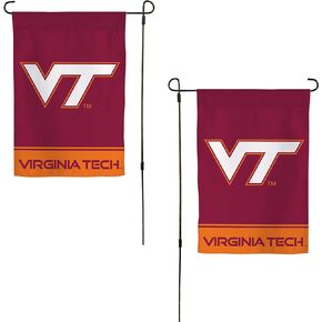 Desert Cactus Virginia Tech Garden Flag Hokies VT Banner 100% Polyester (Design A)