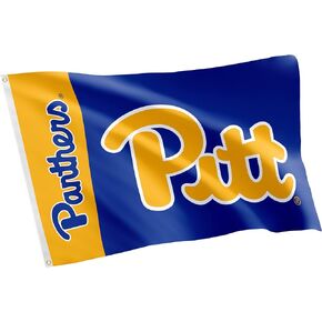Desert Cactus University of Pittsburgh Flag Panthers Pitt Flags Banners 100% Polyester Indoor Outdoor 3x5 (Team Name)