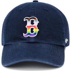 47 Boston Red Sox Pride Clean Up Hat Baseball Cap - Navy in Saudi Arabia