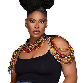 Women’s Off the Shoulder Corded Top Necklace | African Necklace | Colorful | Necklace | Ladies African Necklace