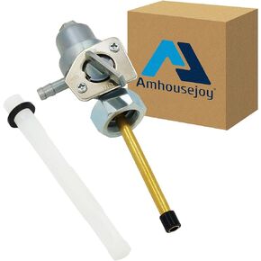 Amhousejoy Fuel Tank Switch Valve Petcock Fit for Honda Atc250 Atc250sx Atc250es Big Red 18mm x 1mm
