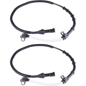 OCPTY 2PCS ABS Sensor Front Left Right Wheel Speed Sensors ALS201 Fit for 1997-2002 for Ford Expedition, 1997-2003 for Ford F-150,1997-1998 for Ford F-250,1998-2002 for Lincoln Navigator