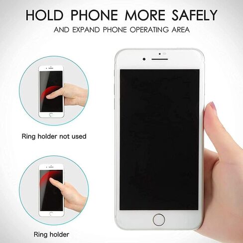 Collapsible Grip & Stand for Phones and Tablets, Colorful Imitation Shell Gloss Airbag Bracket,Marble Cell Phone Holder in Saudi Arabia